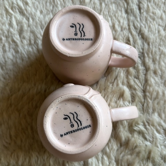 New Anthropologie Aoife set of 2 Mugs, Sandstone - Picture 11 of 12